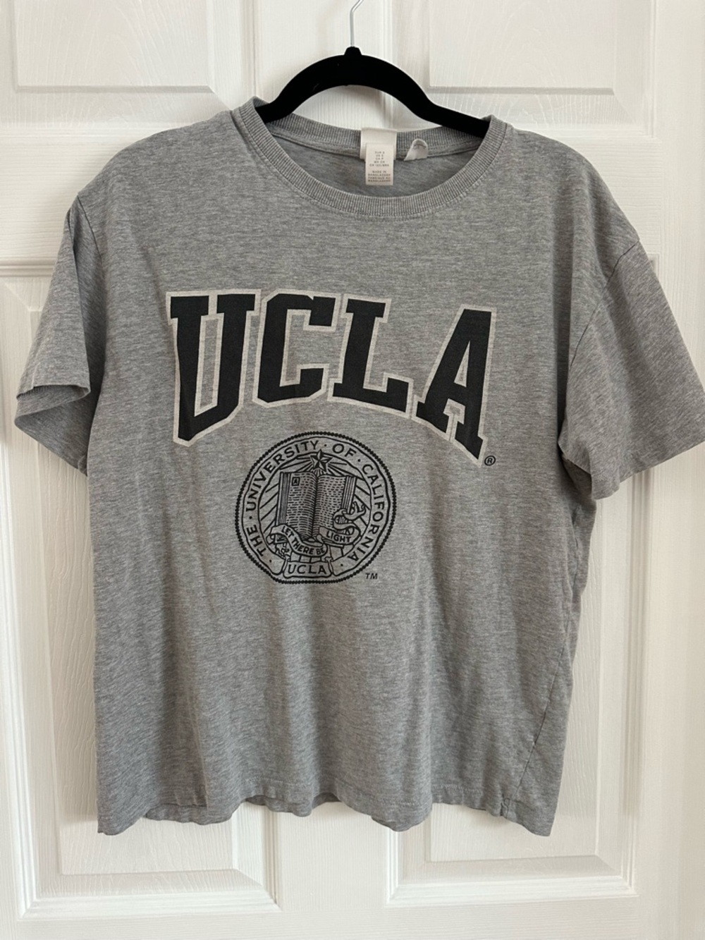 Women’s H&M Gray UCLA Short Sleeve Tee